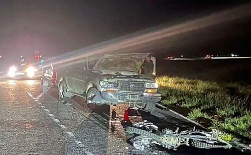 Скриншот кадра видео пресс-службы Госавтоинспекции Хакасии